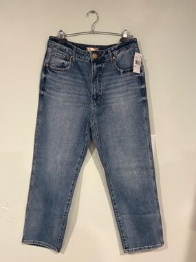 KUT Melissa High Rise Straight Leg Jeans
